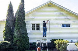 House Facade Pressure Washing Newton Aycliffe